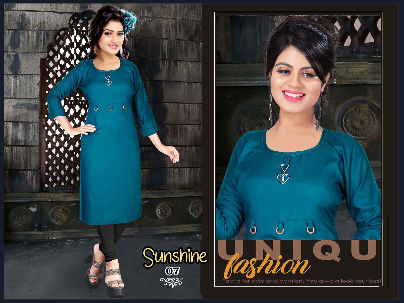 Aagya Sunshine 5 Fancy Casual Daily Wear Designer Kurti Collection